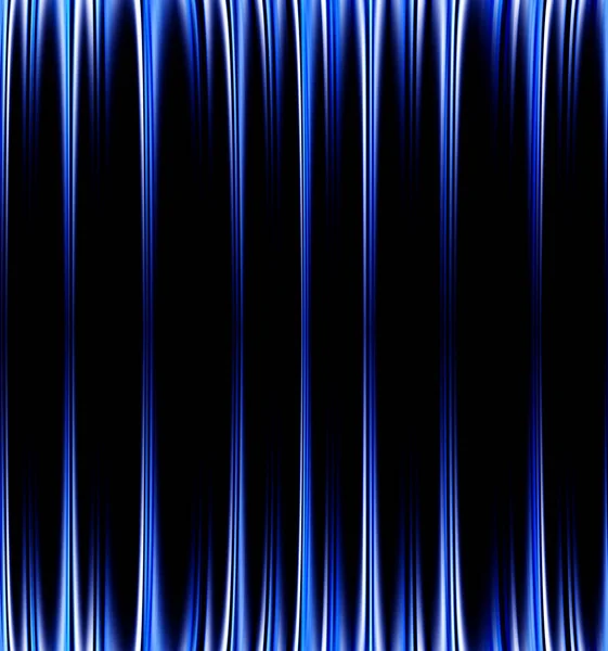 Абстрактна Яскрава Ілюстрація Вертикальних Синіх Ліній Чорному Тлі Сучасний Шаблон — стокове фото