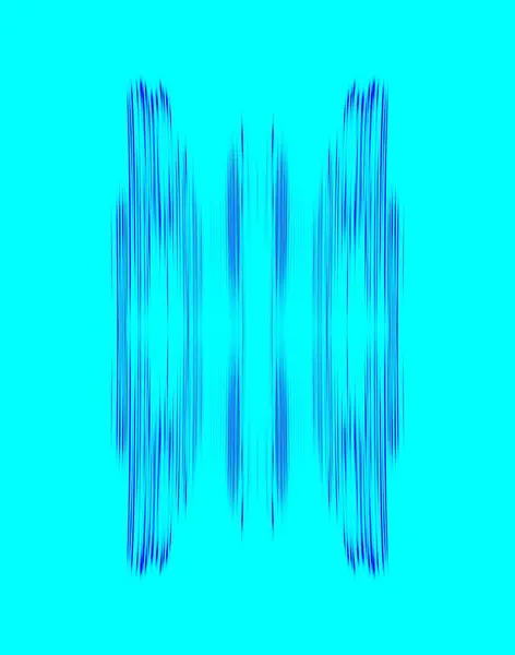 Абстрактная Яркая Иллюстрация Вертикальных Синих Линий Светло Голубом Фоне Современный — стоковое фото