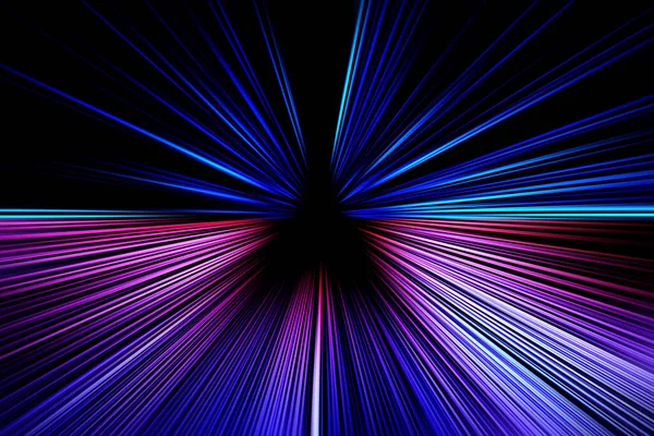 Superfície Abstrata Borrão Zoom Radial Nas Cores Azul Lilás Rosa — Fotografia de Stock