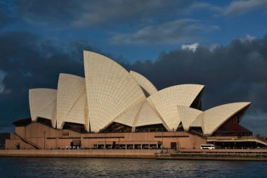 Sydney, Australia-October 15, 2018: The Opera House is a multi-venue performing arts centre on the harbor foreshore, one of the world's most iconic buildings, masterpiece of 20th-century architecture.
