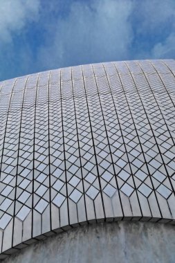 Sydney, Australia-October 15, 2018: The Opera House is a multi-venue performing arts centre on the harbor foreshore, one of the world's most iconic buildings, masterpiece of 20th-century architecture.