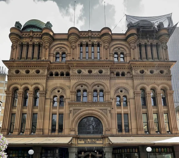 Edificio Queen Victoria Declarado Patrimonio Humanidad Terminó 1898 Estilo Románico — Foto de Stock
