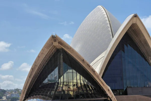Sydney Australia Października 2018 Opera House Wielofunkcyjne Centrum Sztuki Przybrzeżnym — Zdjęcie stockowe