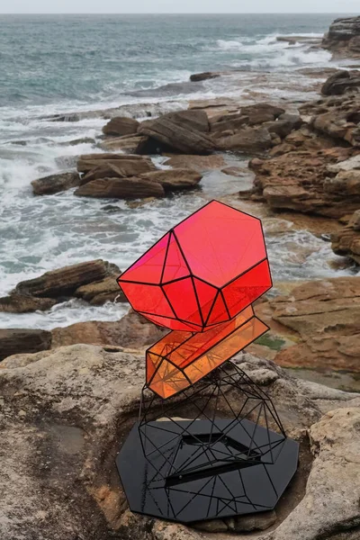 Sydney Australia Octubre 2018 Sculpture Sea Exposición Anual Esculturas Aire — Foto de Stock