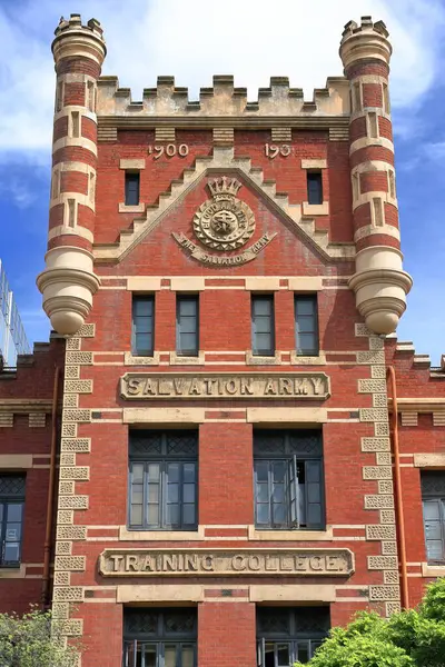 Antiguo Colegio Entrenamiento Del Ejército Salvación Construido Año 1901 Victoria — Foto de Stock