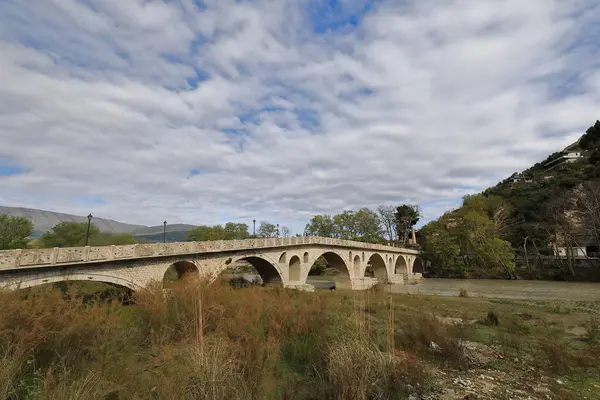 Vista Laterale Orientale Del Gorica Bridge Uno Dei Ponti Ottomani — Foto Stock