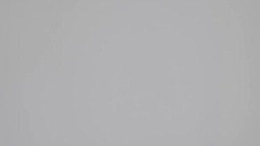 There is only water in the empty refrigerator.