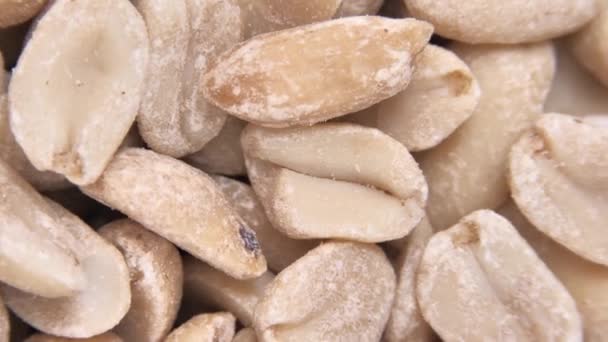 Hot Roasted Peanuts Spins Shelled Peanuts Ground Nuts Spicy Peanuts — Vídeos de Stock