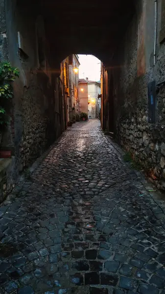 Ancient Narrow Streets Italy — Stock Photo, Image