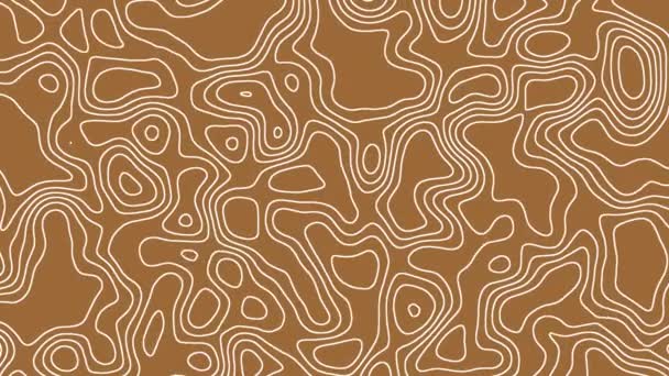 Moving White Lines Brown Background Abstract Background Video Animation — 图库视频影像