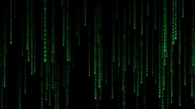 Dijital arkaplan hareket halinde. Yapay zeka teknolojisi. Video canlandırması.