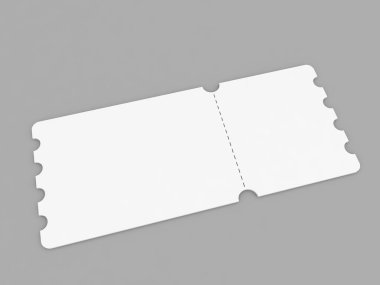 Boş bilet şablonu delinmiş kenarları, kişiselleştirilebilir etkinlik biletleri, girişler veya herhangi bir yaratıcı projede promosyonlar için ideal bir minimalist tasarım içerir.