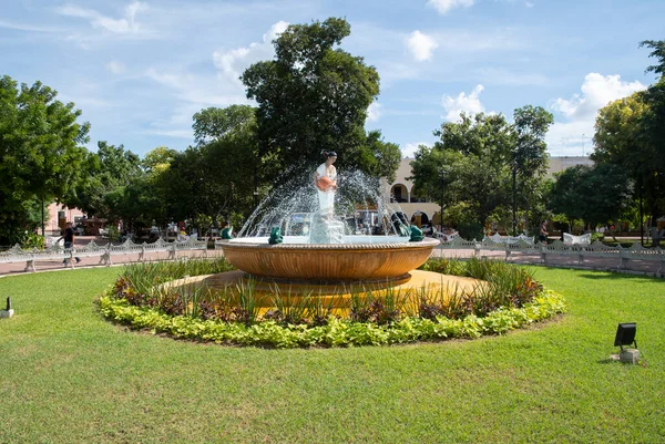 Valladolid Yucatan Mexico November 2022 Town Square Valladolid Features Beautiful Royalty Free Stock Photos