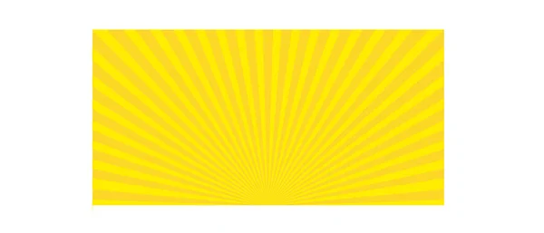 Orange Und Gelb Sunburst Hintergrund — Stockvektor