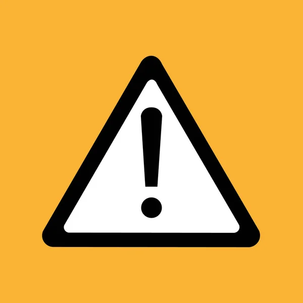 Κίτρινο Τριγωνικό Άλλο Προειδοποιητικό Σημάδι Κινδύνων — Διανυσματικό Αρχείο