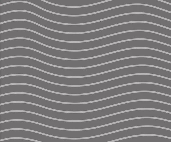 白底上的曲线波纹 背景图和壁纸模板的对角线条纹图案 具有重复条纹纹理的简单曲线灰色线条 条纹背景 — 图库矢量图片