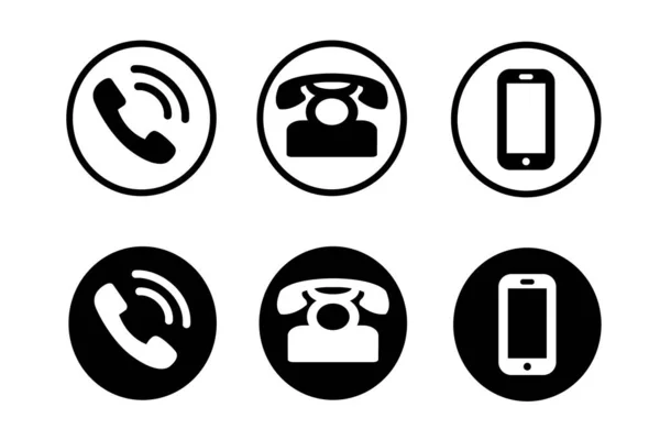 Vecteur Icône Téléphone Appelez Vecteur Icône Téléphone Mobile Smartphone Gadget — Image vectorielle