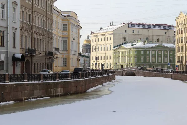 Nábřeží Řeky Moyky Petrohradě Rusko — Stock fotografie