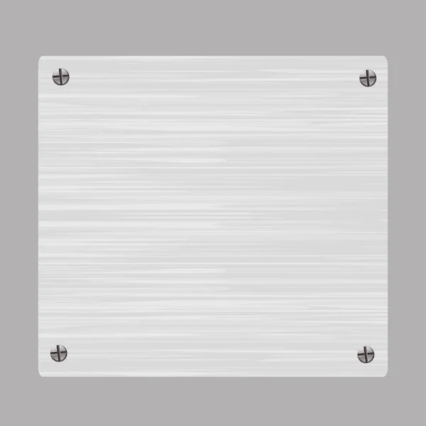 Textura Metal Cepillado Ilustración Vectorial — Vector de stock