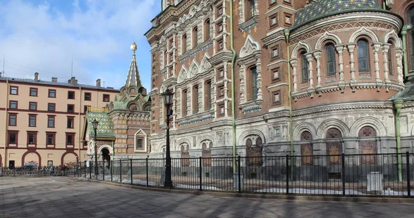 Kerk Van Verlosser Het Bloed Sint Petersburg Rusland — Stockfoto