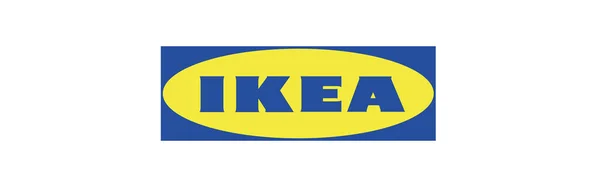 Ikea Ikon Montera Möbler Köksmaskiner Dekoration Hem Tillbehör Logotyp Konst — Stock vektor