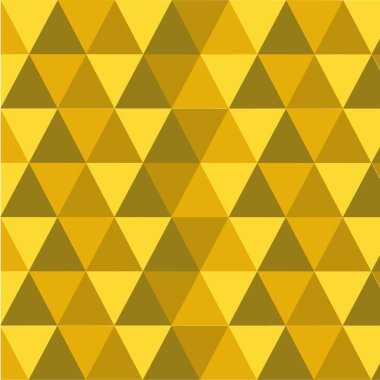 Altın vektör çokgen modeli. Soyut geometrik arkaplan. Üçgen. Gradyan mozaik