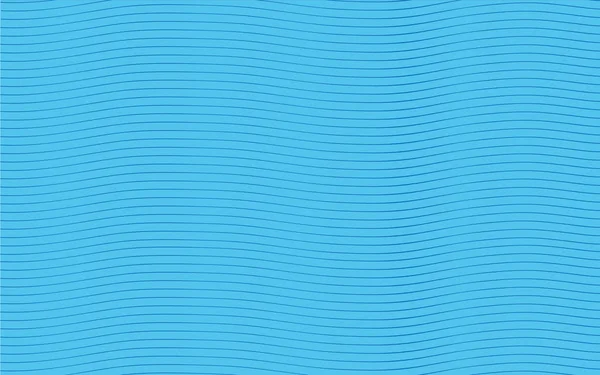 几何蓝波无缝图案 光收集 波纹背景设计 最简约设计的矢量图解 现代雅致墙纸 — 图库矢量图片