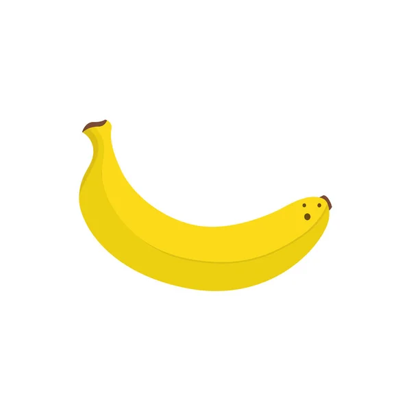 Delicioso Plátano Maduro Concepto Comida Saludable — Vector de stock