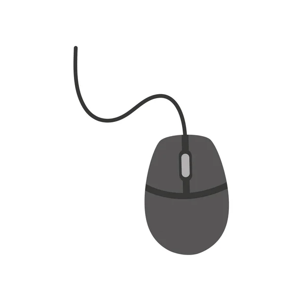 Mouse Ikona Wektor Ilustracji Szablon — Wektor stockowy