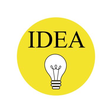  Ampul ve konuşma baloncuklu ipucu rozeti