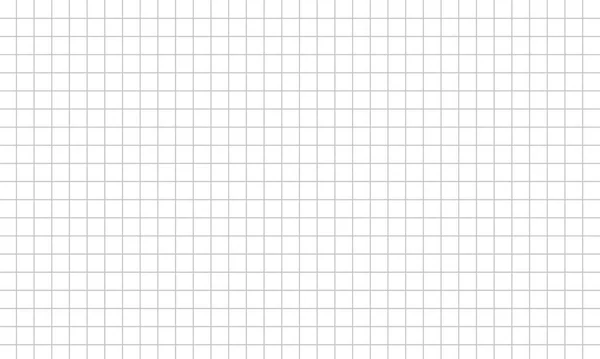Horizontale Vector Bewerkbare Mockup Illustratie Grid Papier Gebruikt Voor Notities — Stockvector