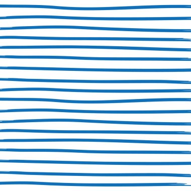 Boya şeritsiz desenli vektör el çizgili geometrik arka plan. Mavi mürekkep fırçası darbeleri. grunge çizgileri, paketlemek için modern fırça çizgisi