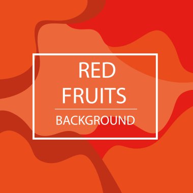 Sıvı kırmızı poster. Çilek kavramlı dinamik elementler. metin için çerçeve ve yer.