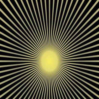 Soyut çizgi roman patlama radyal çizgileri arka plan. Parlak sarı turuncu siyah ışık çizgisi. Flaş ışını patlaması çizgi film kahramanı dövüş baskısı