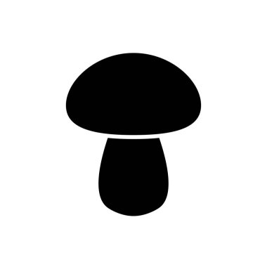 Web tasarımı için mantar simgesi, uygulamalar, çıkartma, afiş, poster, baskı kullanımı ve logonun bir kısmı.