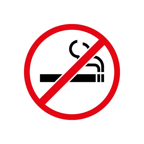 stock vector No smoking cigarette sign. EPS 10 vector illustration.