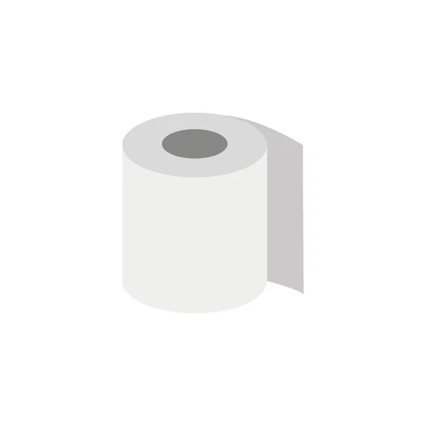 Vektör tuvalet kağıdı rulosu. Banyo için yumuşak tuvalet kağıdı..