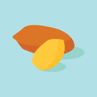 Speanut vektörü. Duvar kağıdı. Metin için boş alan. kopyalama alanı. Geçmişi. yeşil arka planda fıstık.