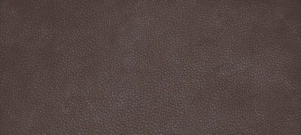 Vera Pelle Texture Sfondo Marrone Scuro Tono Chiamato Java Con — Foto Stock