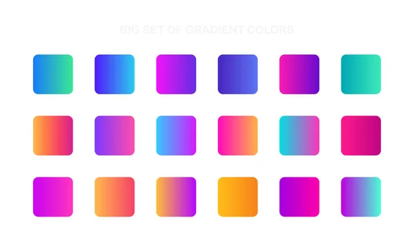 stock vector Soft gradient colors background. Set modern multicolor screen vector design for mobile app and your designe. Modern vector illustration.