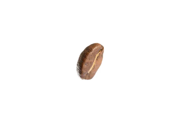 One Roasted Coffee Beans Macro Energy Drink Grains Beans Macro — Stock Photo, Image