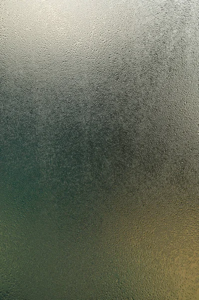 Kondenzáció Ablakon Hirtelen Hőmérséklet Változás Kívül Belül Házban Természetes Textúra — Stock Fotó