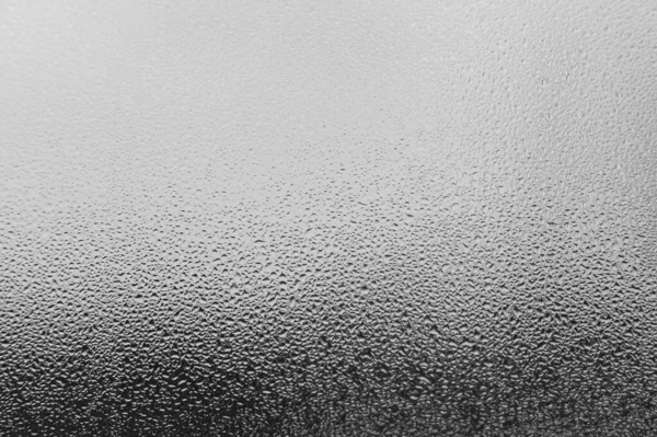 Daggdroppar Och Kondens Glas Kall Årstid Och Hög Luftfuktighet Fönstren — Stockfoto