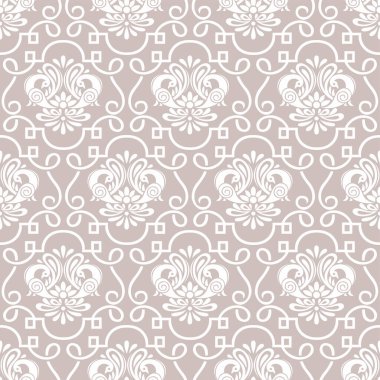 Tavus kuşu desenli kusursuz geleneksel Asya damaske duvar kağıdı