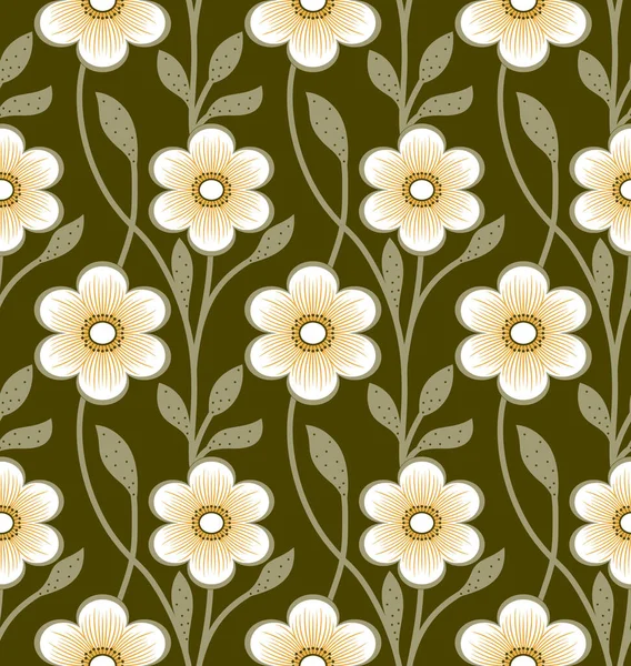 Seamless floral print pattern design