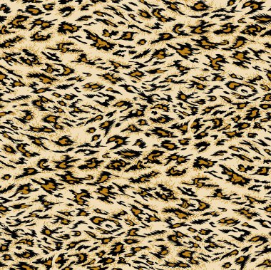 Kusursuz vahşi hayvan derisi deseni tasarımı