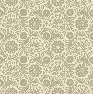 Kusursuz tekstil çiçek deseni tasarımı