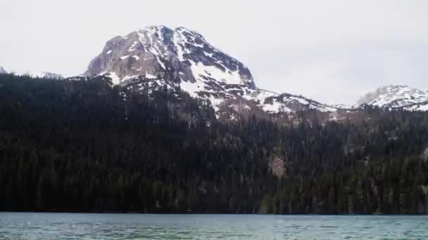 Parc National Durmitor Monténégro Vue Sur Crno Jezero Lac Noir — Video