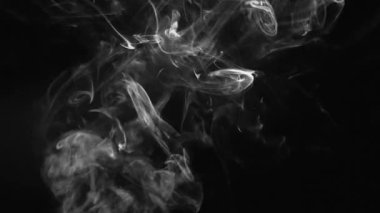 Soyut gerçekçi duman yavaş çekim örtüşmesi. Yüksek kaliteli FullHD görüntüler