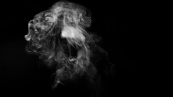 Abstraktní Realistické Zakrytí Zpomaleným Kouřem Vysoce Kvalitní Fullhd Záběry — Stock video